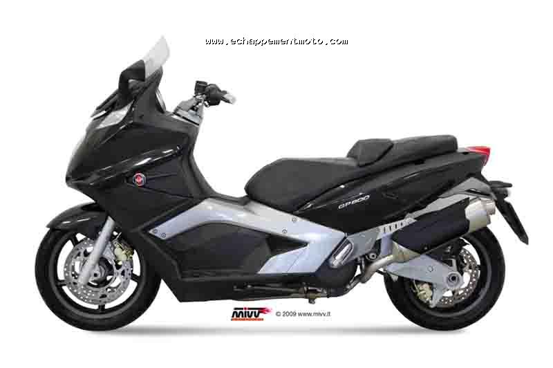 echappement moto GILERA GP 800 mivv city run echappement moto GILERA GP 800 mivv city run